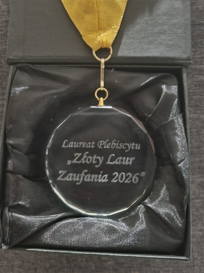 Statuetka Złoty Laur Zaufania 2026
